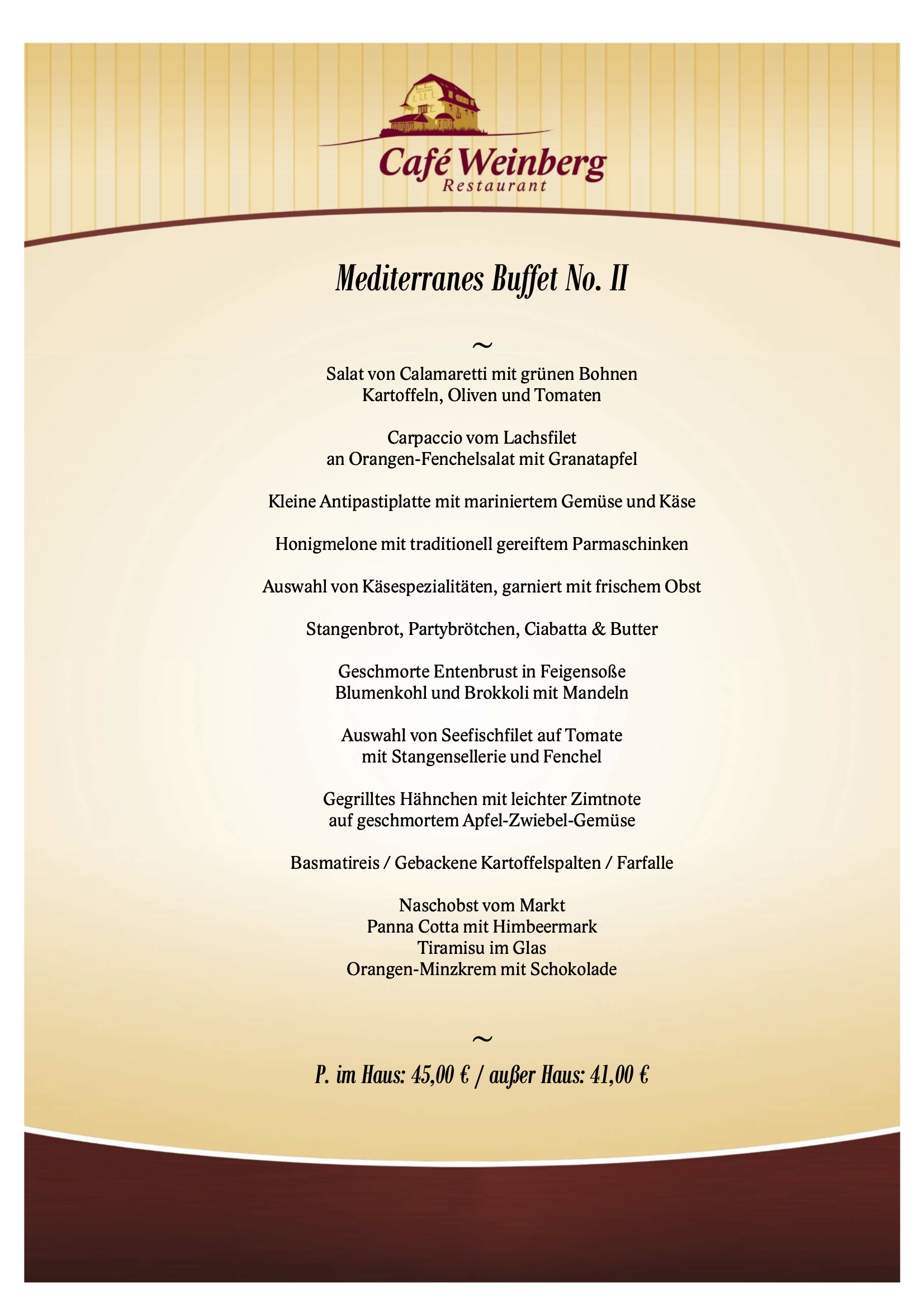 Mediterranes Buffet II